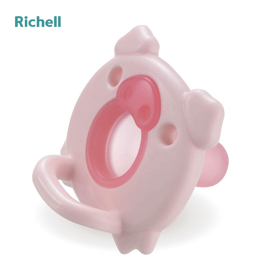 Ty Ngậm Silicone Heo Con (Từ 3 Tháng Tuổi)